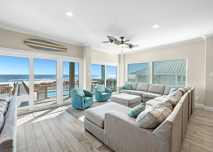 Holiday home Resting Place By Gsvr - Beachfront With Pool, Game Room, And Theater - Free Activities And Golf *