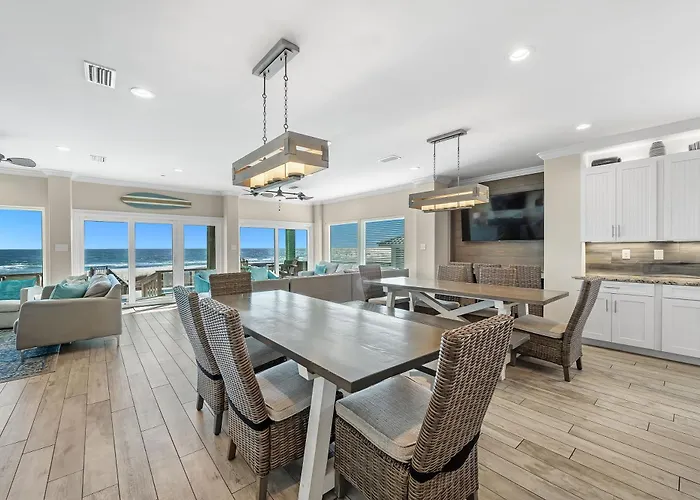 Resting Place By Gsvr - Beachfront With Pool, Game Room, And Theater - Free Activities And Golf *