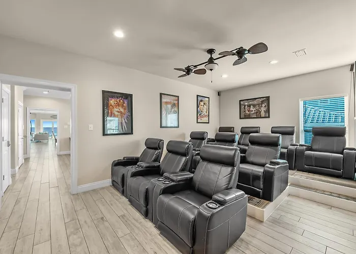 Resting Place By Gsvr - Beachfront With Pool, Game Room, And Theater - Free Activities And Golf * Gulf Shores